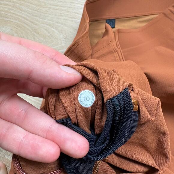 Lululemon‎ *Lab Reykur Utility Pant Women’s 10 Color Sable/Orange - Picture 7 of 9